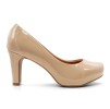 Stiletto Beige Charol #3